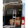 image:imageVEVOR 2 in 1 Aluminum Hand Truck 650 lbs Convertible Hand Truck with 6 Wheels amp Dual Handles Integrated Frame Multipurpose Stair Climber for Home Shopping Moving Warehouse604 x 210 x 179
