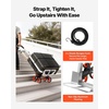 image:imageVEVOR 2 in 1 Aluminum Hand Truck 650 lbs Convertible Hand Truck with 6 Wheels amp Dual Handles Integrated Frame Multipurpose Stair Climber for Home Shopping Moving Warehouse604 x 210 x 179