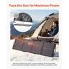 image:imageVEVOR 200W Foldable Solar Panel 24 HighEfficiency Portable Monocrystalline Solar Panel Charger with MC4 Output USBA TypeC amp DC Ports IP67 Waterproof for Power Stations Camping Hiking Trips200W