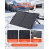 image:imageVEVOR 200W Foldable Solar Panel 24 HighEfficiency Portable Monocrystalline Solar Panel Charger with MC4 Output USBA TypeC amp DC Ports IP67 Waterproof for Power Stations Camping Hiking Trips100W