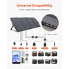image:imageVEVOR 200W Foldable Solar Panel 24 HighEfficiency Portable Monocrystalline Solar Panel Charger with MC4 Output USBA TypeC amp DC Ports IP67 Waterproof for Power Stations Camping Hiking Trips200W