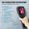 image:imageVEVOR 2025 Upgraded Thermal Camera for AndroidPro Thermal Imaging Camera with Macro Lens Infrared Camera with 320 x 240 TISR Super Resolution 15X Zoom Thermal Imager for Phone P2 Pro AndroidExtra Large