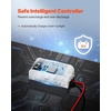image:imageVEVOR 20W 12V Solar Panel Battery Charger Solar Battery Trickle Charger Maintainer with Builtin Smart Controller amp 3 Connection Cables IP67 Waterproof Portable for RV Car Motorcycle Boat Van Camper20W