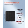 image:imageVEVOR 20W 12V Solar Panel Battery Charger Solar Battery Trickle Charger Maintainer with Builtin Smart Controller amp 3 Connection Cables IP67 Waterproof Portable for RV Car Motorcycle Boat Van Camper20W