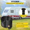 image:imageVEVOR 25 FT 50Amp RV Extension Cord NEMA N1450P to N1450R 125  250V Heavy Duty STW 63 81 RV Power Cord for EV Charging and RV Trailer Campers  for RV Trailer Camper FemaletoMale amp MaletoFemale Heavy Duty 63 81 Gauge STW Cord with Easy Grip Handle amp Organizer50 FT