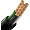 image:imageVEVOR 25 ft Dryer Extension Cord 4Prong NEMA 1430P to 1430R Dryer Cord 125V250V STW 10AWG4C 30A Pure Copper Wire Cable with Black NonWoven Bag and PVC Cable Tie for Outdoor amp Indoor UseBlack