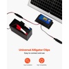 image:imageVEVOR 25W 12V Solar Panel Battery Charger Solar Battery Trickle Charger Maintainer with Intelligent MPPT Controller amp Adjustable Mount Bracket IP67 Waterproof for Car Boat RV Motorcycle Trailer30W