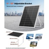 image:imageVEVOR 25W 12V Solar Panel Battery Charger Solar Battery Trickle Charger Maintainer with Intelligent MPPT Controller amp Adjustable Mount Bracket IP67 Waterproof for Car Boat RV Motorcycle Trailer25W