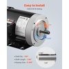 image:imageVEVOR 2HP Electric Motor 1725 RPM AC 115V230V 56C Frame Air Compressor Motor Single Phase 58 Keyed Shaft CWCCW Rotation for Agricultural Machinery and General Equipment1