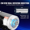 image:imageVEVOR 2HP Electric Motor 3450 RPM AC 230V460V 56C Frame Air Compressor Motor 3Phase 58 Keyed Shaft CWCCW Rotation for Agricultural Machinery and General Equipment1
