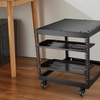 image:imageVEVOR 2PCS 1U Server Rack Shelf Universal Vented Rack Mount Cantilever Tray for 19 inch Network Equipment Rack amp Cabinet 10 Deep Rack Mount Shelf Weight Capacity 50 lbs Wall Mount Rack Shelf1U2PCS