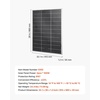 image:imageVEVOR 2PCS 400W Bifacial Solar Panels 16BB NType Monocrystalline PV Module 24 Efficiency IP65 Waterproof Solar Panel with MC4 Output amp Aluminum Frame for Car Boat RV Flat Rooftop OffGrid200W
