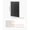 image:imageVEVOR 2PCS 400W Monocrystalline Solar Panels 23 HighEfficiency Mono PV Module with Stable MC4 Output amp Aluminum Frame IP65 Waterproof Solar Panel for Car Boat RV Flat Rooftop OffGrid Applications400W