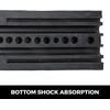 image:imageVEVOR 2Pcs 6FT Rubber Speed Bumps for Road Heavy Duty Speed Bump for Driveway724 x 12 x 24 Modular Traffic Hump Cable Protector Ramps Floor Cord Covers for Asphalt Concrete Gravel2 Pcs