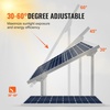 image:imageVEVOR 2Set Solar Panel Mounting Brackets 3060 Adjustable MultiPiece Brackets for 48pcs Panels Carbon Steel Ground Mount Stand for Farms RVs Boats OffGrid