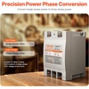 image:imageVEVOR 3 Phase Converter  75HP 23A 220V Single Phase to 3 Phase Converter 220V InputOutput Digital Phase Shifter for Residential amp Light Commercial Use One Converter for One Motor Only2HP7A