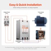 image:imageVEVOR 3 Phase Converter  75HP 23A 220V Single Phase to 3 Phase Converter 220V InputOutput Digital Phase Shifter for Residential amp Light Commercial Use One Converter for One Motor Only20HP70A