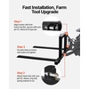 image:imageVEVOR 3 Point Hitch Pallet Forks 1500 lbs Clamp on Pallet Forks 50Inch Total Length HeavyDuty Tractor Fork with 28946 Inch Adjustable Fork Width Quick Hitch Attachments for Category 1 Tractors