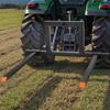 image:imageVEVOR 3 Point Hitch Pallet Forks 1500 lbs Clamp on Pallet Forks 50Inch Total Length HeavyDuty Tractor Fork with 28946 Inch Adjustable Fork Width Quick Hitch Attachments for Category 1 Tractors