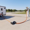 image:imageVEVOR 30 Amp 100 Feet RV Extension Cord 125V 2500W Heavy Duty 103 Gauge STW RV Power Cord NEMA TT30P to NEMA TT30R with Power Indicator Cord Organizer 15A Adapter for Camper Travel Trailer