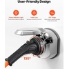 image:imageVEVOR 30 Amp 25 Feet RV Power Cord 125V 3750W Heavy Duty 103 Gauge STW Generator Cord NEMA TT30P to NEMA L530R with Twist Lock Indicator Light Grip Handle 15A Adapter for RV Trailer Orange