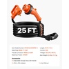 image:imageVEVOR 30 Amp 25 Feet RV Power Cord 125V 3750W Heavy Duty 103 Gauge STW Generator Cord NEMA TT30P to NEMA L530R with Twist Lock Indicator Light Grip Handle 15A Adapter for RV Trailer Black