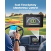 image:imageVEVOR 36V48V 105Ah Golf Cart Lithium Battery 3648 Volt Golf Cart Battery with 200A BMS LCD or Touch Monitor and Mobile APP LiFePO4 Battery with 600A Peak Current 4000 Cycles for Golf Carts36V Battery  ABS Casing