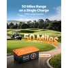 image:imageVEVOR 36V48V 105Ah Golf Cart Lithium Battery 3648 Volt Golf Cart Battery with 200A BMS LCD or Touch Monitor and Mobile APP LiFePO4 Battery with 600A Peak Current 4000 Cycles for Golf Carts36V Battery  ABS Casing