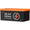 image:imageVEVOR 36V48V 105Ah Golf Cart Lithium Battery 3648 Volt Golf Cart Battery with 200A BMS LCD or Touch Monitor and Mobile APP LiFePO4 Battery with 600A Peak Current 4000 Cycles for Golf Carts36V Battery  ABS Casing