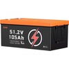 image:imageVEVOR 36V48V 105Ah Golf Cart Lithium Battery 3648 Volt Golf Cart Battery with 200A BMS LCD or Touch Monitor and Mobile APP LiFePO4 Battery with 600A Peak Current 4000 Cycles for Golf Carts48V Battery  ABS Casing
