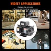 image:imageVEVOR 3HP Air Compressor Electric Motor 230V 155 Amps 56 Frame 3450RPM 58 Keyed Shaft 188 Shaft Length Single Phase CWCCW Rotation Factory Setting is CCW1