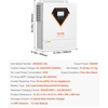 image:imageVEVOR 4000W Hybrid Solar Inverter 24V DC to 230V AC SinglePhase Pure Sine Wave Power Inverter with Builtin 120A MPPT Solar Charge Controller WiFi Module for Lead Acid Lithium Battery OffGrid24V to 230V 3500W