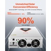 image:imageVEVOR 4000W Hybrid Solar Inverter 24V DC to 230V AC SinglePhase Pure Sine Wave Power Inverter with Builtin 120A MPPT Solar Charge Controller WiFi Module for Lead Acid Lithium Battery OffGrid24V to 120V 3000W