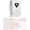 image:imageVEVOR 4000W Hybrid Solar Inverter 24V DC to 230V AC SinglePhase Pure Sine Wave Power Inverter with Builtin 120A MPPT Solar Charge Controller WiFi Module for Lead Acid Lithium Battery OffGrid48V to 230V 6000W
