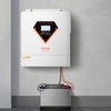 image:imageVEVOR 4000W Hybrid Solar Inverter 24V DC to 230V AC SinglePhase Pure Sine Wave Power Inverter with Builtin 120A MPPT Solar Charge Controller WiFi Module for Lead Acid Lithium Battery OffGrid24V to 120V 3000W