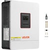 image:imageVEVOR 4000W Hybrid Solar Inverter 24V DC to 230V AC SinglePhase Pure Sine Wave Power Inverter with Builtin 120A MPPT Solar Charge Controller WiFi Module for Lead Acid Lithium Battery OffGrid24V to 230V 4000W