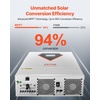 image:imageVEVOR 4000W Hybrid Solar Inverter 24V DC to 230V AC SinglePhase Pure Sine Wave Power Inverter with Builtin 120A MPPT Solar Charge Controller WiFi Module for Lead Acid Lithium Battery OffGrid48V to 230V 6000W