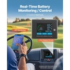 image:imageVEVOR 48V 105Ah Golf Cart Lithium Battery 48 Volt Golf Cart Battery with 200A BMS LCD Monitor and Mobile APP LiFePO4 Battery with 600A Peak Current 20A Charger and 4000 Cycles for Golf Carts