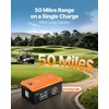 image:imageVEVOR 48V 105Ah Golf Cart Lithium Battery 48 Volt Golf Cart Battery with 200A BMS LCD Monitor and Mobile APP LiFePO4 Battery with 600A Peak Current 20A Charger and 4000 Cycles for Golf Carts