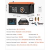 image:imageVEVOR 48V 105Ah Golf Cart Lithium Battery 48 Volt Golf Cart Battery with 200A BMS LCD Monitor and Mobile APP LiFePO4 Battery with 600A Peak Current 20A Charger and 4000 Cycles for Golf Carts