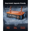 image:imageVEVOR 48V 512V 150AH Lithium Golf Cart Battery with 20A Charger Lifepo4 Battery Kit Builtin 250A BMS with Bluetooth amp Touch Monitor 2C Discharge 4000 Cycles for Golf Carts Trolling Motors  Builtin 250A BMS with 20A Charger amp Bluetooth amp Touch Monitor 2C Discharge 4000 Cycles for Golf Carts Trolling Motors