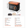 image:imageVEVOR 48V 512V 52AH Lithium Golf Cart Battery with 15A Charger Lifepo4 Battery Kit Builtin 100A BMS 4000 Cycles 2C Discharge Rate Bluetooth amp Mobile APP for Golf Carts Trolling Motors