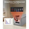 image:imageVEVOR 48V Lithium Battery 10Ah Lithium Battery Pack with 30A BMS Protection Charger TPlug Expansion Cable 500 Cycles IP66 Waterproof PVC Shell Fast Charging Compatible with 2400W Motors48V 10Ah