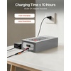 image:imageVEVOR 48V Lithium Battery 10Ah Lithium Battery Pack with 30A BMS Protection Charger TPlug Expansion Cable 500 Cycles IP66 Waterproof PVC Shell Fast Charging Compatible with 2400W Motors48V 20Ah