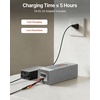 image:imageVEVOR 48V Lithium Battery 10Ah Lithium Battery Pack with 30A BMS Protection Charger TPlug Expansion Cable 500 Cycles IP66 Waterproof PVC Shell Fast Charging Compatible with 2400W Motors48V 10Ah