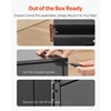image:imageVEVOR 4U Rack Drawer Lockable Server Cabinet Case 138 Depth Server Rack Mount Drawer for 19 Network EquipmentDJAV Rack or Cabinet Enclosure 50 lbs Max Load with Cable Management Holes3U