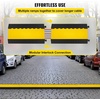image:imageVEVOR 5 Channel Cable Protectors Extreme Rubber Cable Ramps Heavy Duty Protective Cable Wire Cord Ramp Driveway Rubber Traffic Speed Bumps Cable Protector 5Channel 1Pack18000Lb  for Driveway Modular Interlocking Connection Heavy Duty Cable Traffic Speed Bump with FlipOpen Top Cover Black  Yellow5 Channel