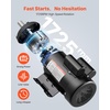 image:imageVEVOR 5 HP Electric Motor 1725RPM Air Compressor Motor CWCCW Rotation 1125 inch Shaft Diameter 275inch Shaft Length 207Nm Torque ThreePhase TEFC Cooling 230V460V 184T Frame1