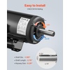 image:imageVEVOR 5 HP Electric Motor 1725RPM Air Compressor Motor CWCCW Rotation 1125 inch Shaft Diameter 275inch Shaft Length 207Nm Torque ThreePhase TEFC Cooling 230V460V 184T Frame1