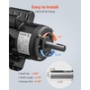 image:imageVEVOR 5 HP Electric Motor 1725RPM Air Compressor Motor CWCCW Rotation 1125 inch Shaft Diameter 275inch Shaft Length 207Nm Torque ThreePhase TEFC Cooling 230V460V 184T Frame1